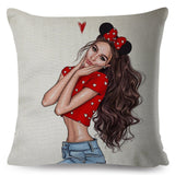 45cm x 45cm Mom & Baby Pillow Cases