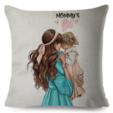 45cm x 45cm Mom & Baby Pillow Cases