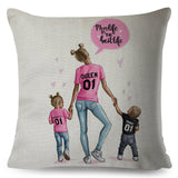45cm x 45cm Mom & Baby Pillow Cases