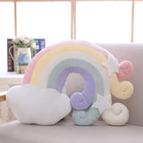 Candy Color Coud Star Moon Plush Pillow