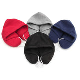 Adults Hooded Travel Neck Pillow